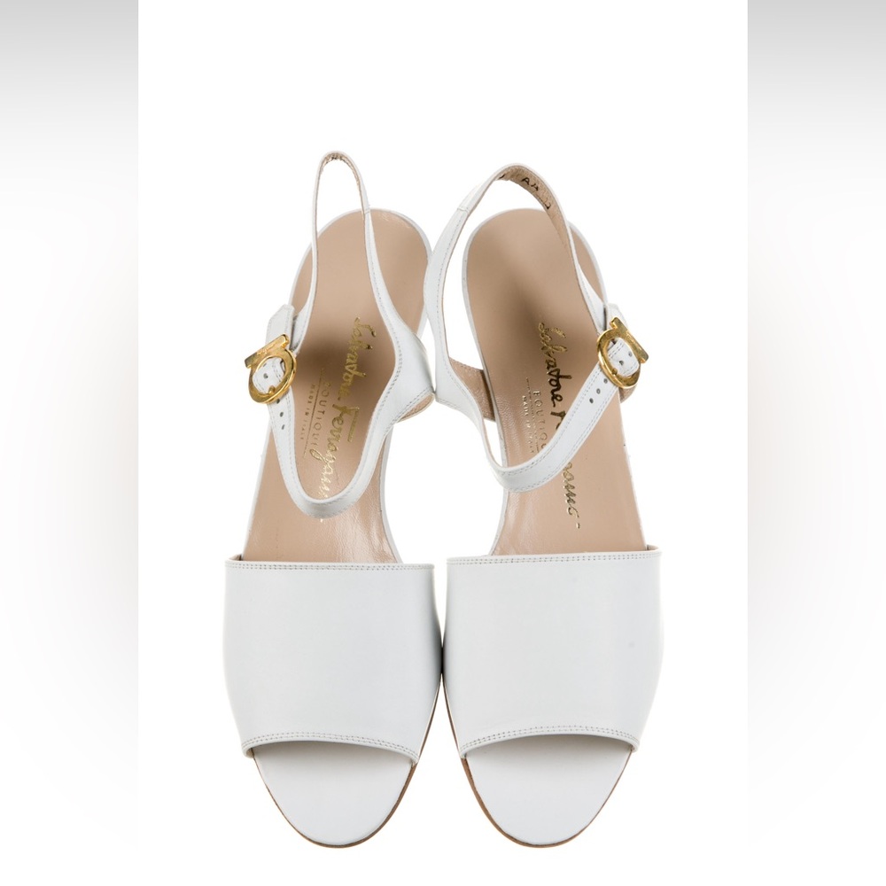 Salvatore Ferragamo sandals, size 9narrow AA